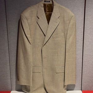 Men’s Chaps Ralph Lauren Sport Coat, 44 T/L, tan/beige